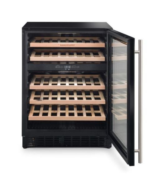 Rangemaster RDZ6046SS/ 126180 60cm Dual Zone Wine Cooler in Stainless Steel_empty