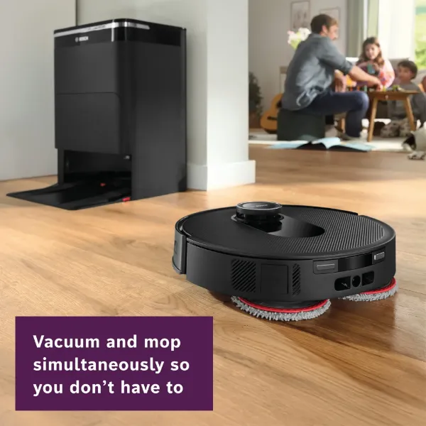Bosch BCRDW3BX Robot vacuum cleaner Spotless Max Cam_mop