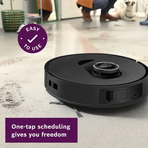 Bosch BCRDW3BX Robot vacuum cleaner Spotless Max Cam_tap