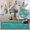 Bosch BCS72HYGGB Cordless 2 in 1 Vacuum and Mop Unlimited 7 Aqua White_runtime
