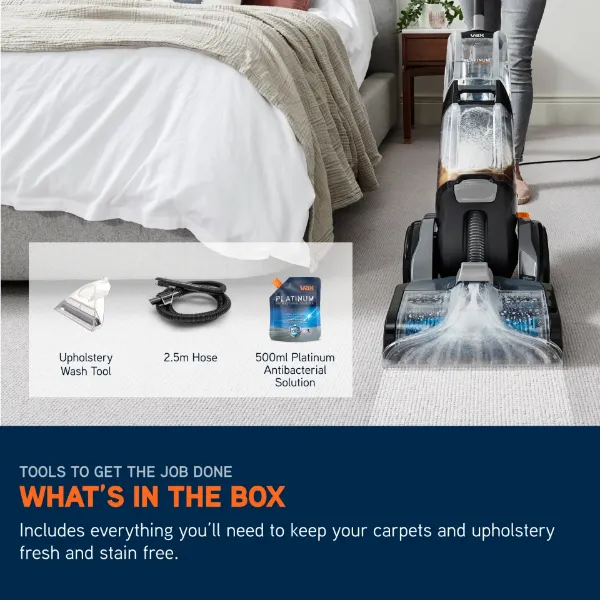 VAX CDCW-SWXC Platinum SmartWash Classic - Silver & Blue_contents