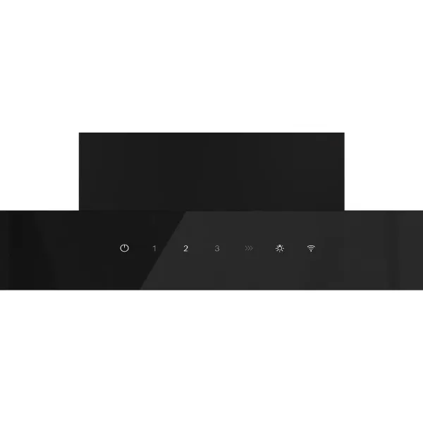 Siemens LC67BDN60B Wall-mounted cooker hood in matt black _controls