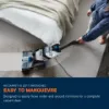 VAX CDCW-SWXS Platinum SmartWash - Charcoal & Blue_easy to move