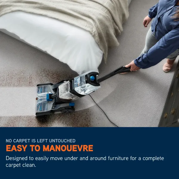 VAX CDCW-SWXS Platinum SmartWash - Charcoal & Blue_easy to move