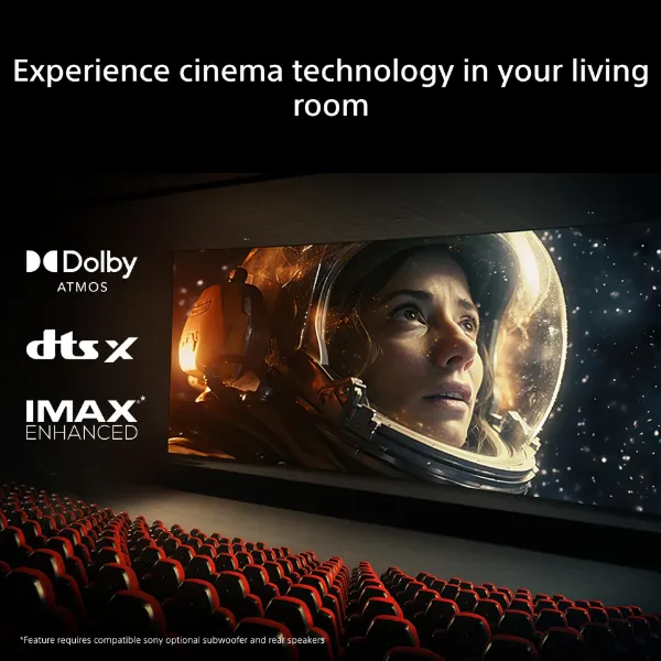 Sony BRAVIA 5.1ch - 7.1chBRAVIA Theatre Trio + SR Surround Sound by Dolby Atmos - Black_cinema technology 