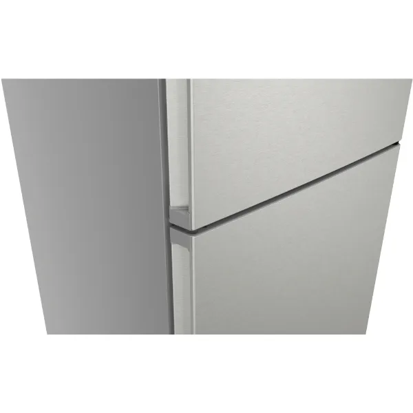 Siemens KG49NVIBG Free-standing fridge-freezer with freezer at bottom in stainless steel_door