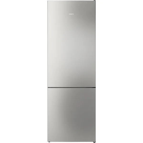 Siemens KG49NVIBG Free-standing fridge-freezer with freezer at bottom in stainless steel_front
