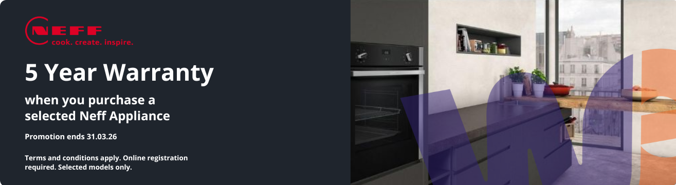 NEFF 5 Year Warranty Promotion