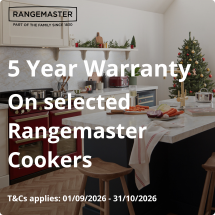 Rangemaster 5 Year Warranty Promotion
