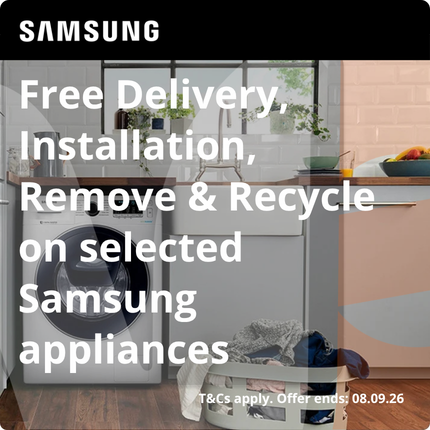 Samsung Free Delivery, Installation, Removal and Recycling